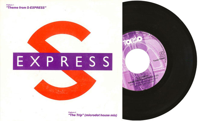 S-Express - Theme from e-express 7" single
