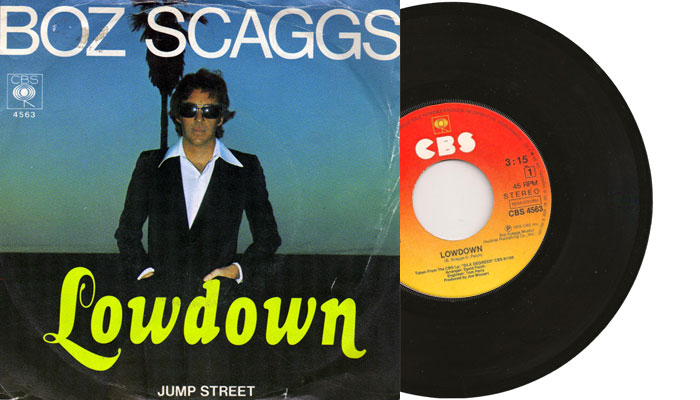 Boz Scaggs - Lowdown - 1976 Vinyl 7" single