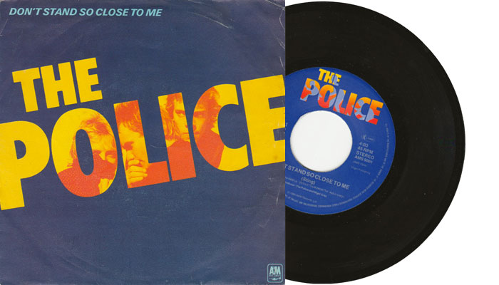 The Police - Don't stand so close to me 7" single