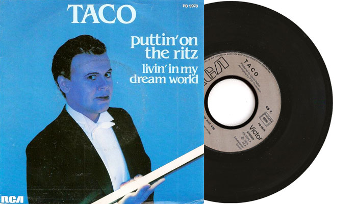 Taco - Puttin' on the Ritz - 1982 vinyl 7" single