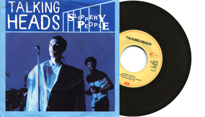 Talking Heads - Slippery People - 7" vinyl single