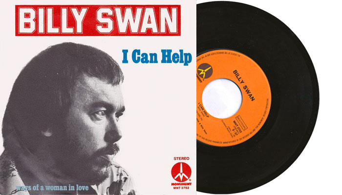 Billy Swan - I Can Help - 1974 7" vinyl single