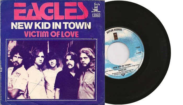 Eagles - New Kid In Town - 7" vinyl single