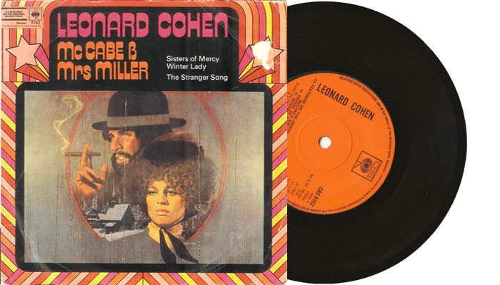 Leonard Cohen - Sisters of Mercy - 1971 7" vinyl single