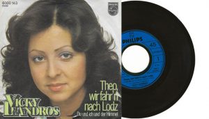 Vicky Leandros - Theo wir fahr'n nach Lodz - 7" vinyl single