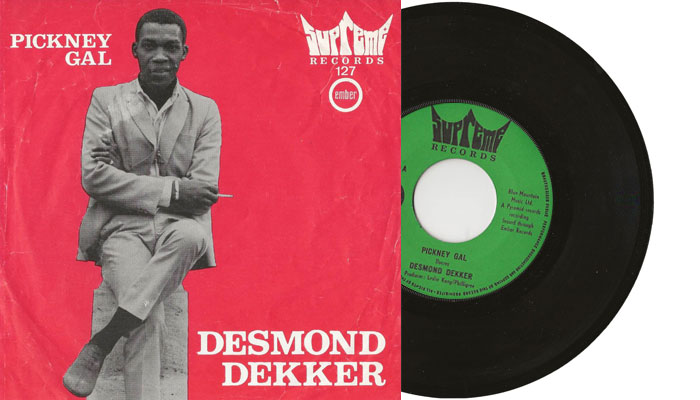 Desmond Dekker - Pickney Gal - 1979 7" vinyl single