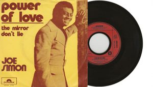 Joe Simon - Power of Love - 7" vinyl single 1972 Polydor