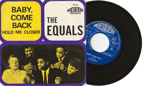 The Equals - Baby, Come Back - 7" vinyl single from 1967