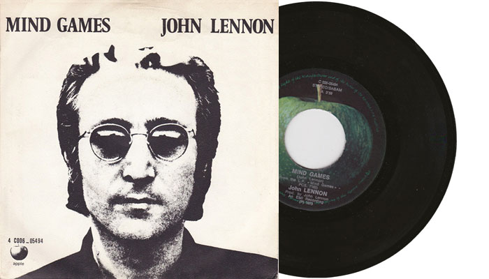 John Lennon - Mind Games - 1973 7" vinyl single