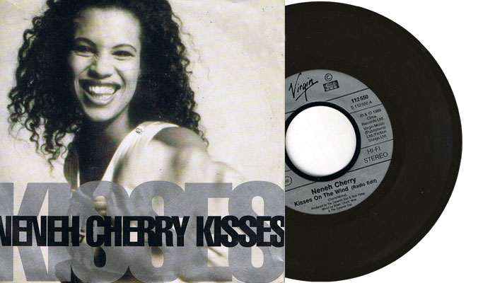 Neneh Cherry - Kisses on the wind - 7" vinyl single from 1989