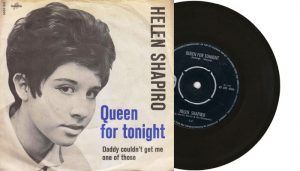 Helen Shapiro - Queen for Tonight - 1963 7" vinyl single