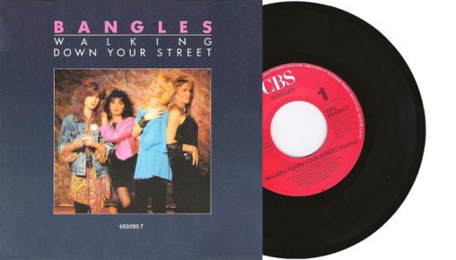 Bangles - Walking Down Your Street - 7" vinyl single from 1986
