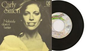 Carly Simon - Nobody Does It Better - 1977 7" vinyl single