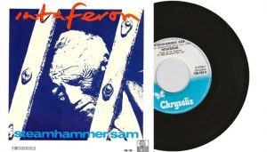 Intaferon - Steamhammer Sam - 7" vinyl single from 1983