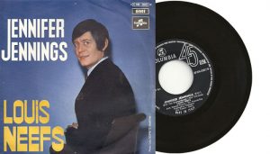 Louis Neefs - Jennifer Jennings - 7" vinyl single from 1969