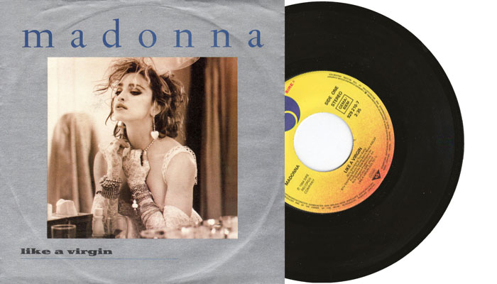 Madonna - Like a Virgin - 7" vinyl single from 1984
